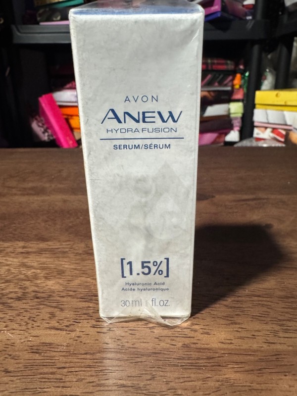 Avon anew hydrafusion serum “raspberry” [1.5%] 1 fl oz. SEALED *2019 Nos