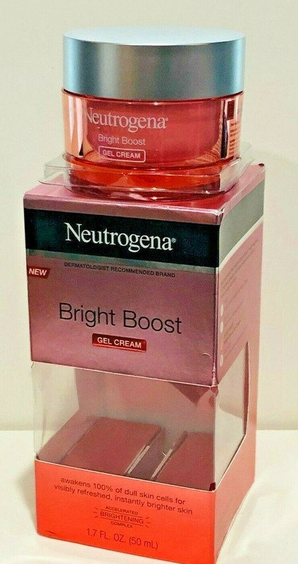 NEUTROGENA BRIGHT BOOST GEL CREAM BRIGHTENING COMPLEX 1.7 OZ