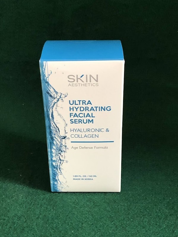 SKIN AESTHETICS Ultra Hydrating Facial Serum Hyaluronic & Collagen 1.69 FL. OZ.