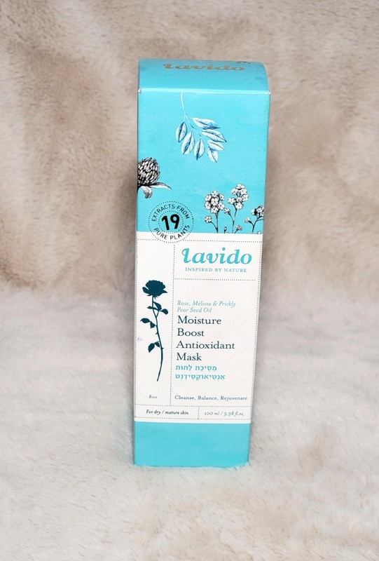 Lavido Moisture Boost Antioxidant Mask – 3.38 fl oz – NEW Normal to Mature Skin