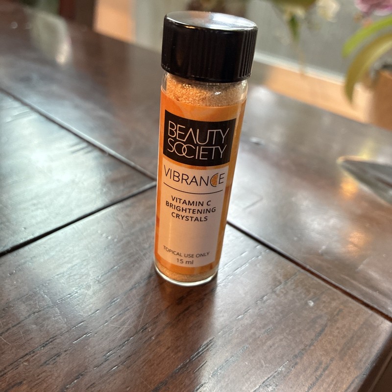 Beauty Society Vibrance Vitamin C Brightening Crystals – 15ml – Brand New
