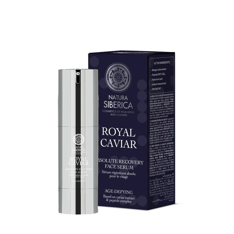 Natura Siberica Royal Caviar Absolute Recovery Face Serum 30ml Anti-Aging