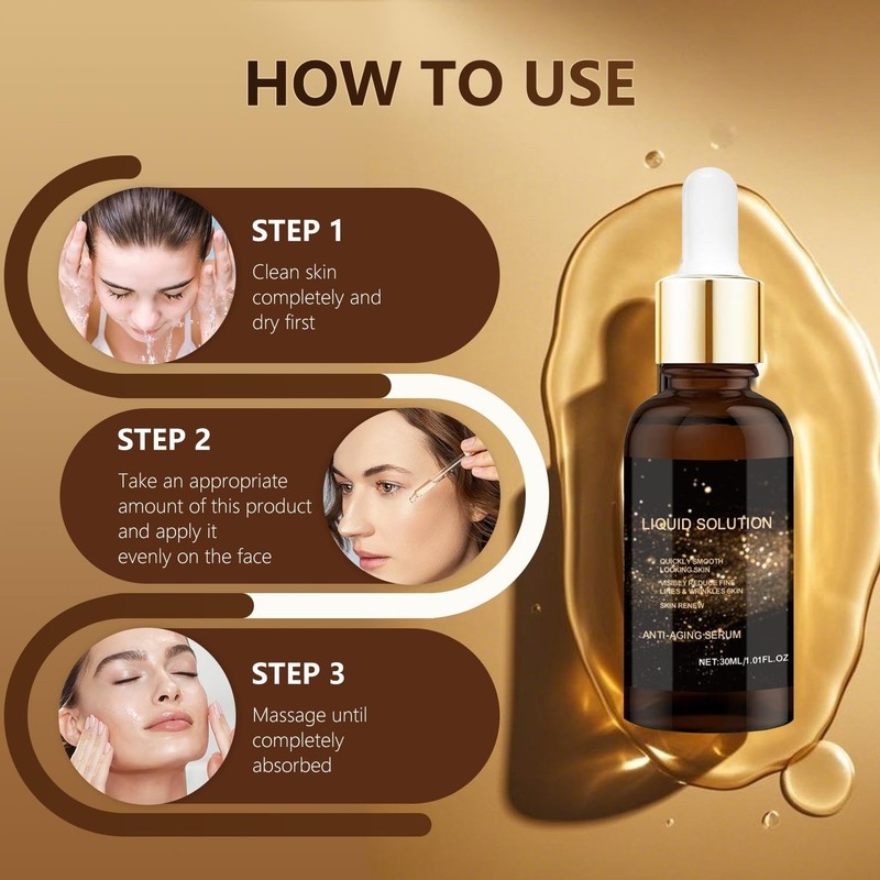 Anti Aging Face Serum | Wrinkle Fine Line Treatment Firming Skin Olavitas gallery