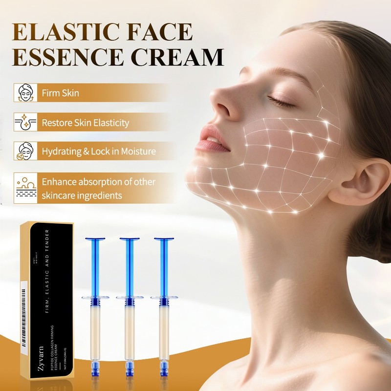 6PCS Peptide Collagen Elastic Essence Cream, Micro-Molecular Anti Wrinkle Lotion gallery