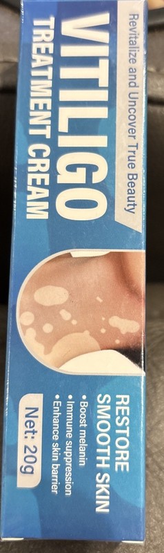 Vitiligo Treatment Cream Restores Smooth Skin