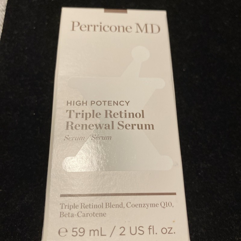 Perricone MD – High Potency Triple Retinol Renewal Serum 2 oz New in Box! Fresh!