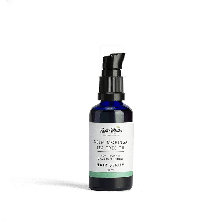Earth Rhythm Hair Serum, Neem Moringa & Tea Tree Oil, 50 ML