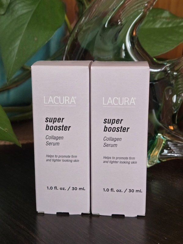 Set of 2 Lacura Facial Collagen Serum 1 fl oz Firm Tighten Skin NIB