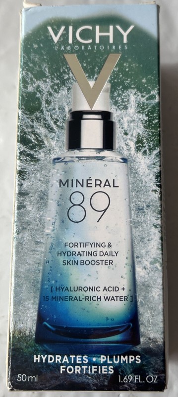 Vichy Mineral 89 Fortifying And Pumpling Daily Booster 50ml/1.69fl.oz. New