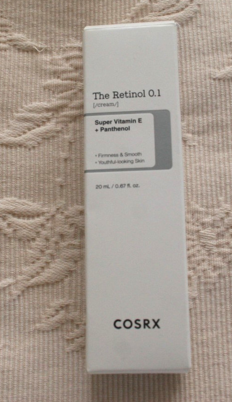 COSRX The Retinol 0.1 Cream 0.67 Fl.oz Super Vitamin E + Panthenol 07-23-2026