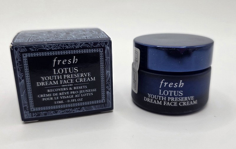 FRESH Lotus Youth Preserve Dream Face Cream 0.5 OZ Boxed for All Skin Types