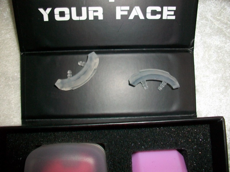 New Women's Jawzrsize Facial Fitness Jaw Exercise Pink Purple Pop N Go Bundle gallery