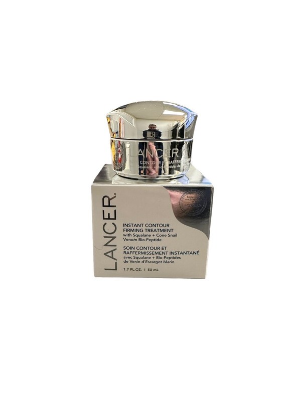 LANCER Instant Contour Firming Treatment w/ Squalane & Snail Venom 1.7oz. NIB