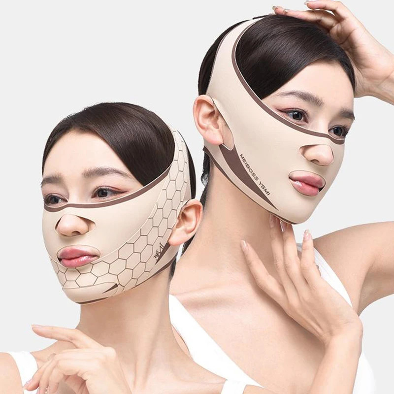 Face Lifting Mask Chin Cheek Slimming Bandage V Shape Anti Wrinkle Strap Beauty