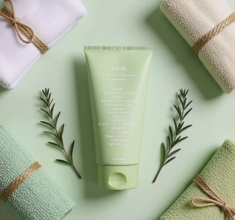 Abib Acne Foam Cleanser Heartleaf 150ml Korean Skincare Brand New for Face