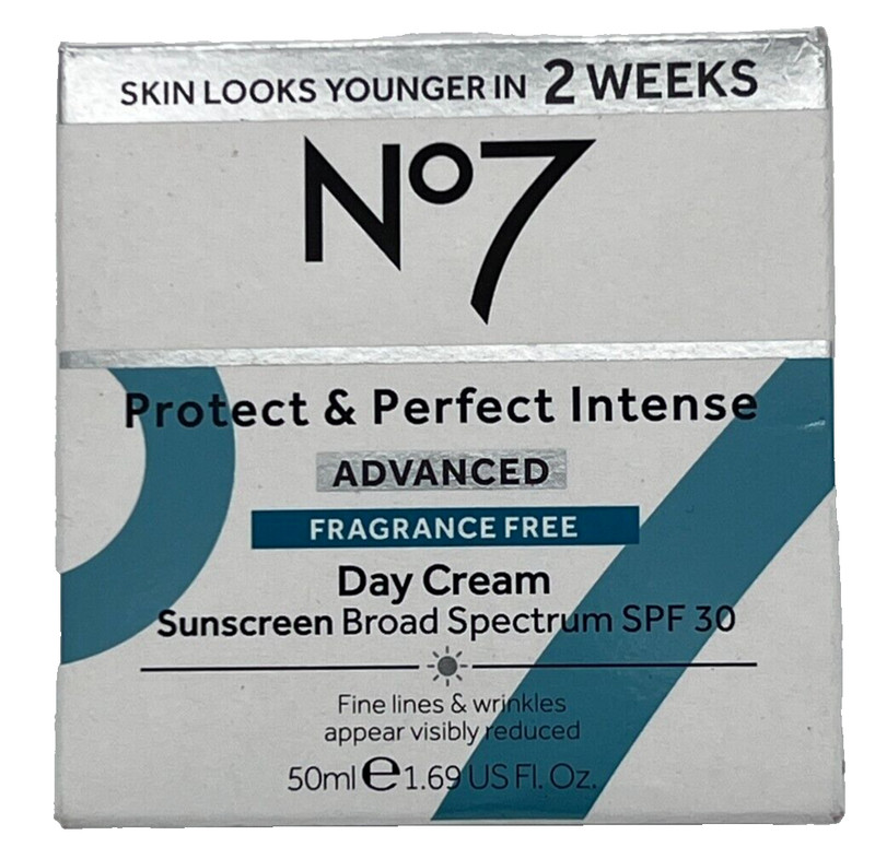 No7 Protect & Perfect Intense Advanced Fragrance Free Day SPF 30 Cream (6495)