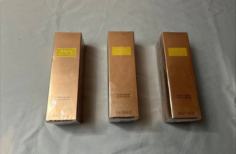 Avon Anew Essential Super Serum 1.0 oz Anti-Aging New SEALED Lot Of 3 NIB NIP