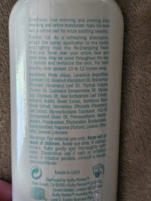 Youthful Essence Susan Lucci Cleansing Facial Mist & Toner 4oz* Sealed gallery