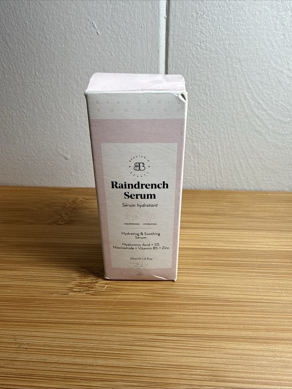 Beautaniq Beauty Raindrench Serum 30mL 1 ozHydrating Soothing Full Size 95% full