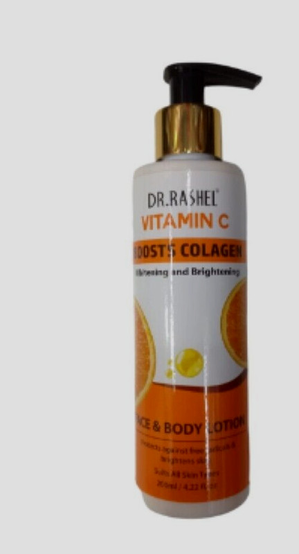 DR. RASHEL VITAMIN C BOOSTS COLAGEN FACE & BODY LOTION (Whitening & Brightening)