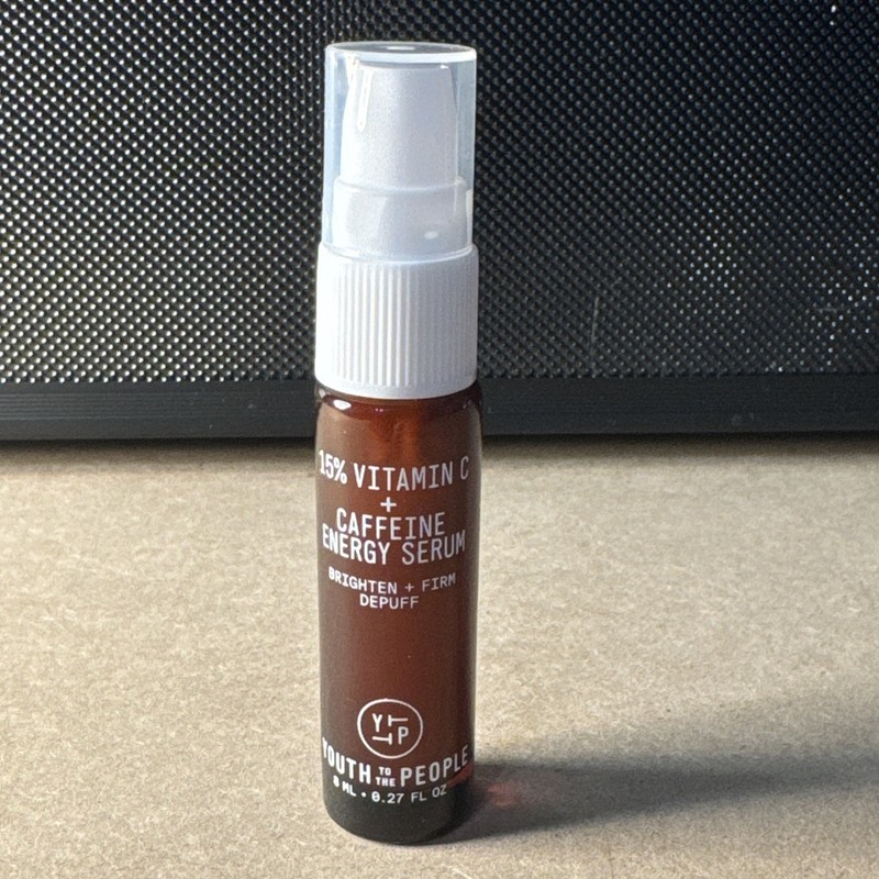 Youth to the People 15% Vitamin C + Caffeine Energy Serum .27 oz / 8ml BOXLESS