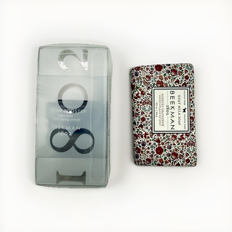 Beekman 1802 Dream Booster Bakuchiol Better Aging Serum 0.95oz & Goat Milk Soap