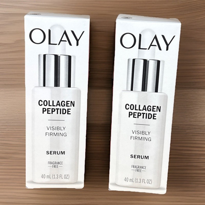Olay Collagen Peptide Visibly Firming Serum 1.3 Fl Oz. NEW 2pk