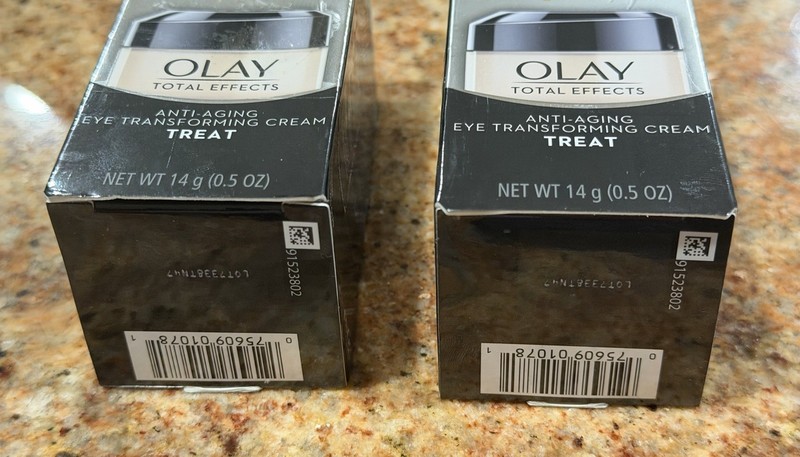 2x Olay Total Effects 7-in-One Anti-Aging Eye Transforming Creme Treat gallery