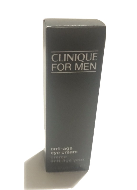 CLINIQUE FOR MEN ANTI-AGE EYE CREAM .50 OZ ( 15 ML) FULL SIZE NEW FRESH TUBE ! gallery