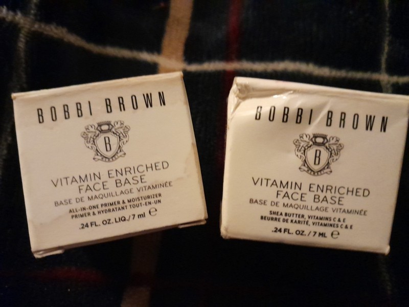 2 Bobbi Brown Vitamin Enriched Face Base .24 Oz Each New