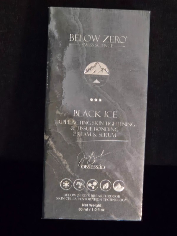 NEW Below Zero Swiss Science Black Ice Tightening Face Neck Serum 1.7 fl oz