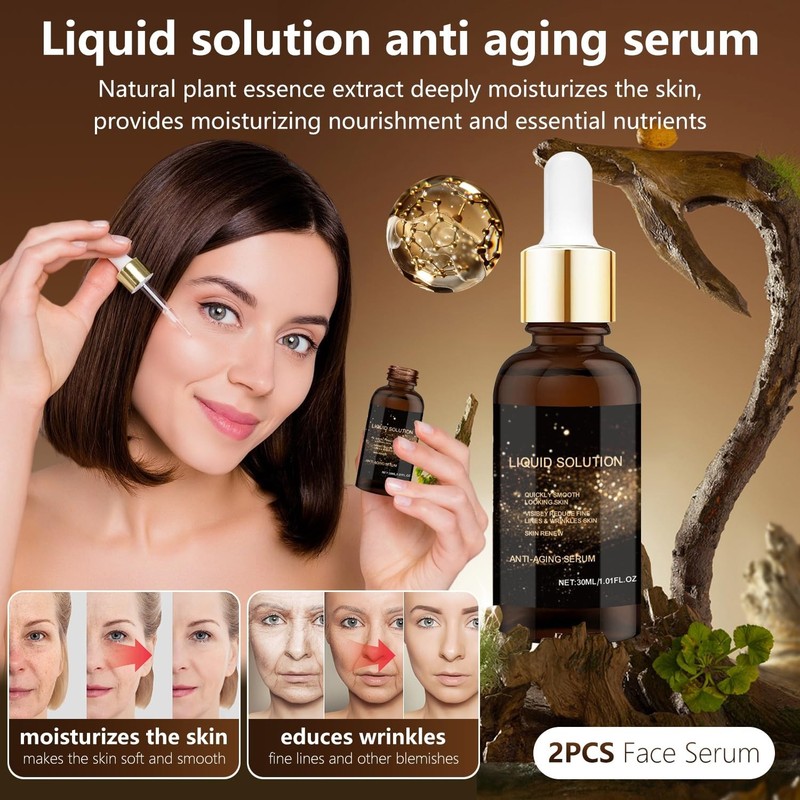 Olavitas Face Serum 30oz, Anti-Aging, Firming & Wrinkle Reduction for All Skin gallery