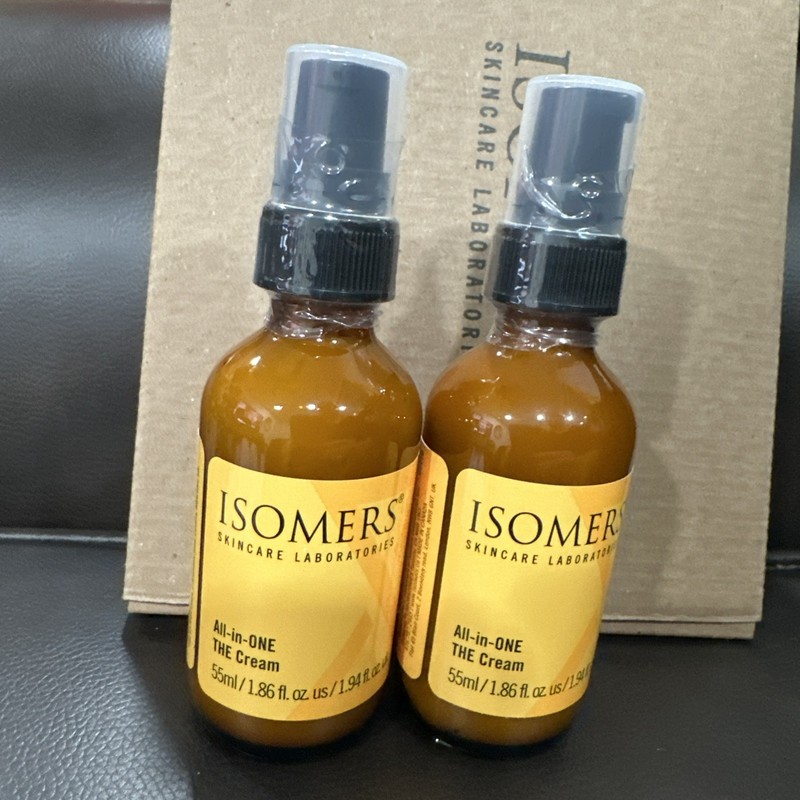 Lot of 2 ISOMERS All-in-One THE CREAM 1.86 Fl.oz = 3.72 fl oz Hard To Find!