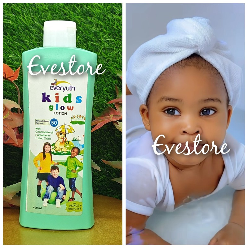 EVER-YUTH Kids & Teens Natural Skin Glow Fairness X1 Lotion For Sensitive Skin