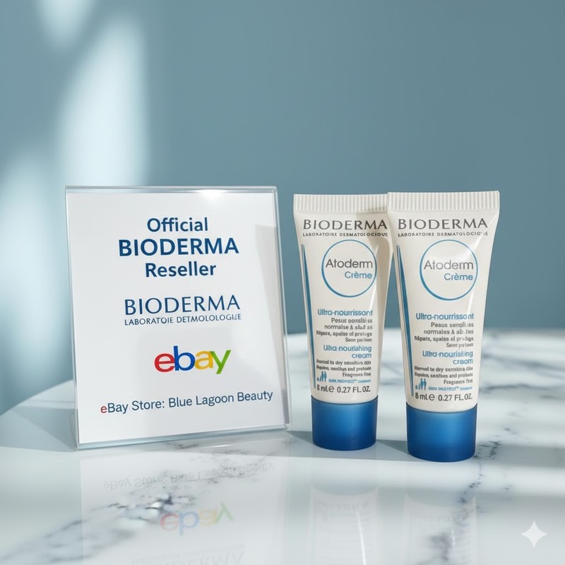 Bioderma Atoderm Ultra-Nourishing Cream Set of 3 (0.27 oz Each) – Authentic gallery