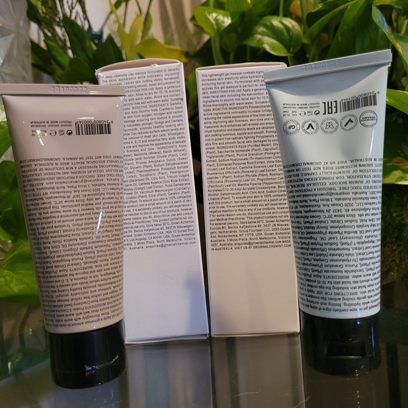 2xGrown Alchemist Facial Face Repair Gel Mask Deep Cleansing Pore Masque Peptide gallery