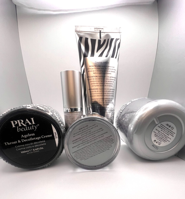 Pria Beauty LIMITED PLATINUM Ageless Throat & Decolletage bundle FACE & BODY KIT gallery
