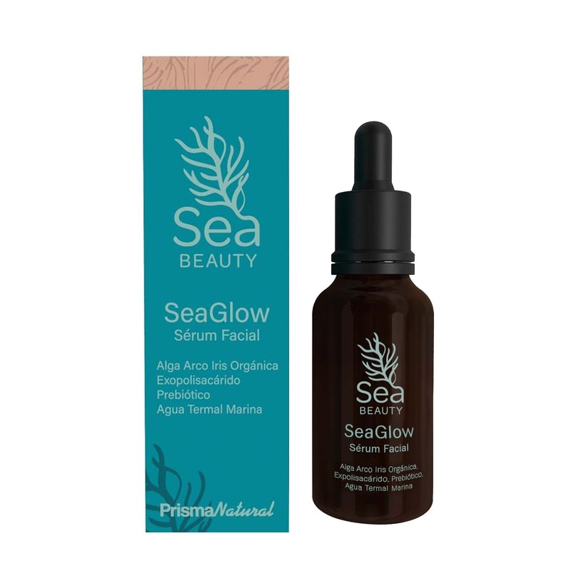 Sea Beauty Facial Serum, Premium Marine Anti-Aging Ingredients, Skin Brightener