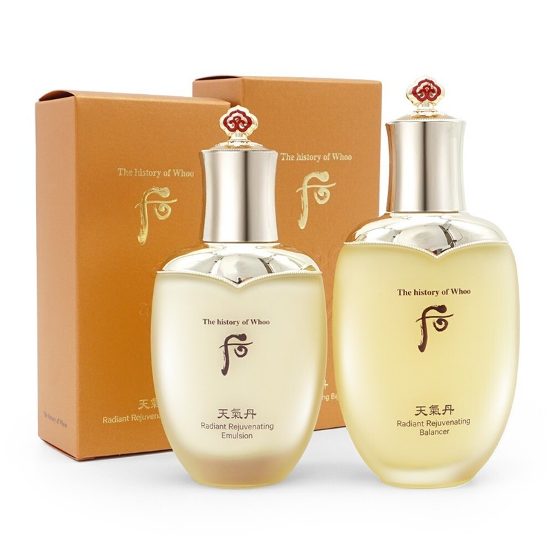 Whoo Cheongidan Hwahyun Radiant Rejuvenating Balancer 150ml+Emulsion 110ml SET