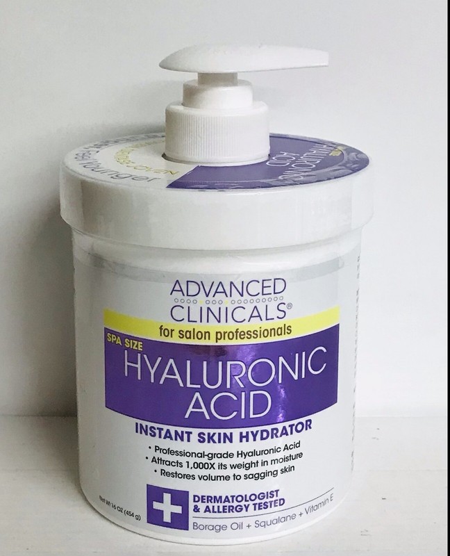 Anti-Aging Hyaluronic Acid Face Cream ~Instant Skin Hydrator 16 oz