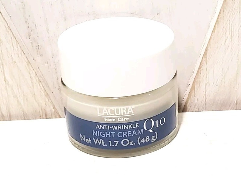 Lacura Face Care Anti wrinkle Night Cream with Retinol Complex, CoQ10 1.7 oz.