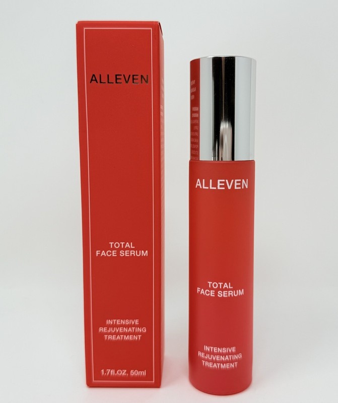 ALLEVEN Total Face Serum Full Size 1.7 Oz New In Box $141 Retail