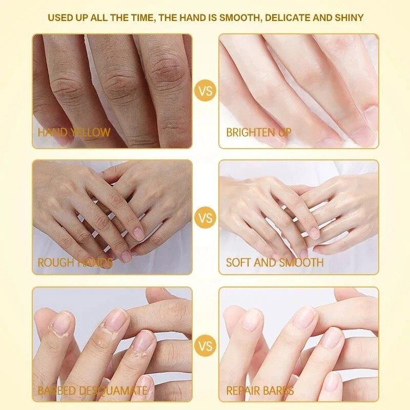 3PCS Collagen Anti-wrinkle Hand Cream Anti-Aging Cream Deep Moisture & Repair gallery