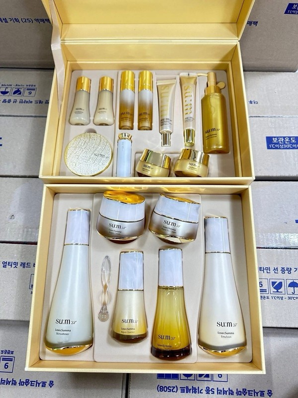 SU:M37 LosecSumma Luxury Full Line Skincare Set 17 items SUM37 K-Beauty