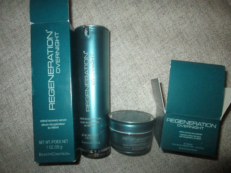 BeautiControl Regeneration Overnight Retinol Recovery Serum & Eye Capsules 30ct