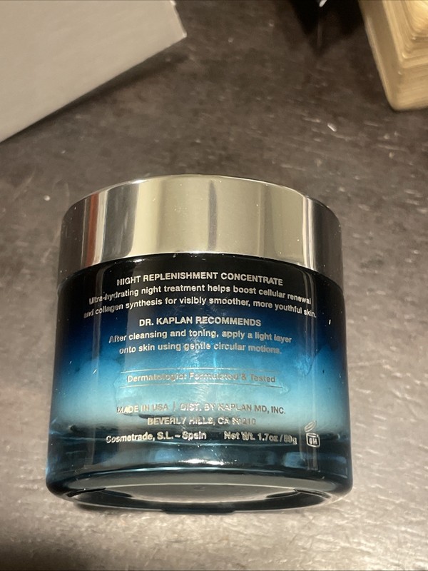 Kaplan MD Night Replenishment Concentrate 1.7 fl oz/50ml Full Size New In Box gallery