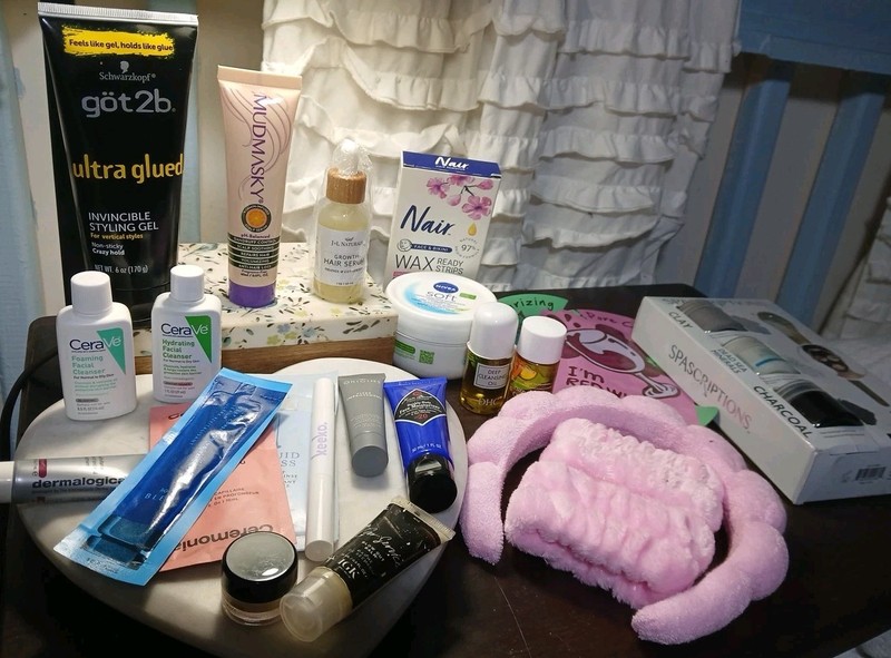 20+ Lot Mixed Skincare ~JL Naturals Hair Growth Serum, Spascription Masks +more