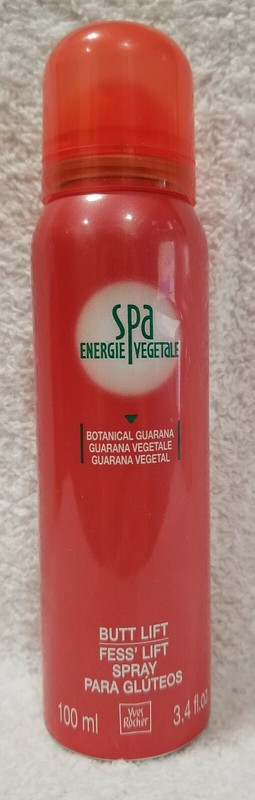 Yves Rocher BUTT LIFT Spa Energie Vegetale Botanical Guarana 3.4 oz/100mL New