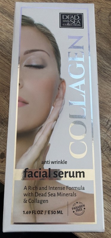 Dead Sea Collection Collagen Facial Serum 1.69oz |Anti-Wrinkle Firming