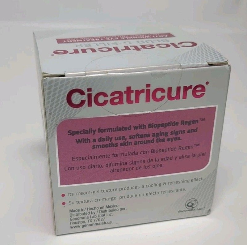 NEW Cicatricure Blur & Filler Anti Wrinkle 3 Technology Eye Treatment Cream gallery